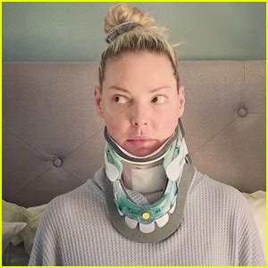 katherine heigl neck|katherine heigl neck injury.